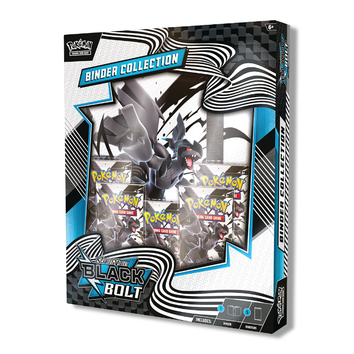 Pokémon TCG SV10.5: Black Bolt Binder Collection (PREORDER)
