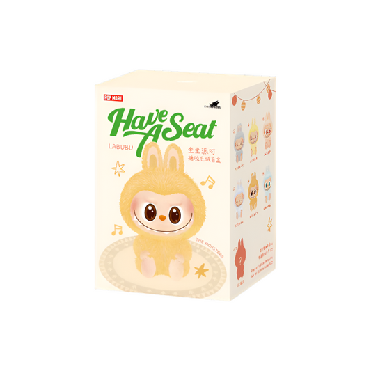 Pop Mart Labubu The Monsters ‘Have A Seat’ Vinyl Plush Pendant Single Blind Box