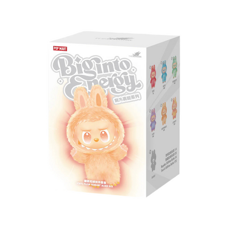 Pop Mart Labubu The Monsters ‘Big Into Energy’ Series Vinyl Plush Pendant Sealed Case - 6 Blind Boxes