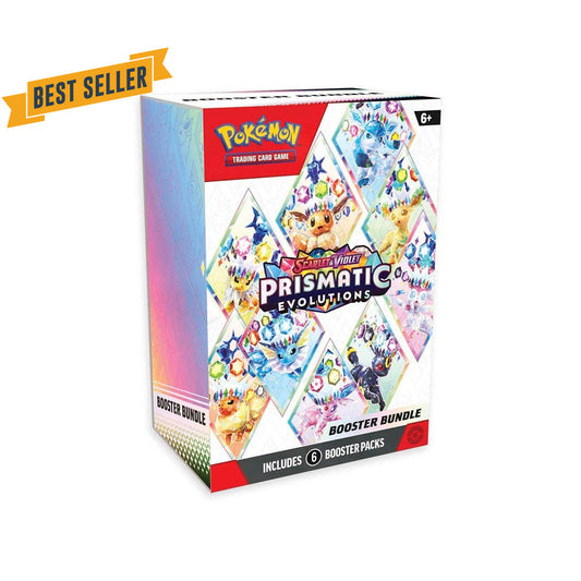 Pokemon SV: Prismatic Evolution Booster Bundle