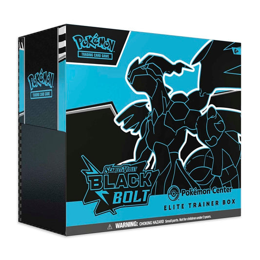Pokémon SV10.5: Black Bolt Elite Trainer Box Pokemon Center (PREORDER)