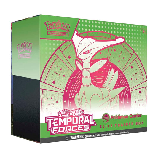 Pokémon SV5: Temporal Forces Pokémon Center Elite Trainer Box (Iron Leaves)